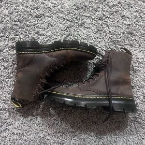 women’s doc maartens brown size 8 boots
